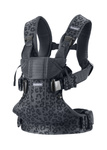 BABYBJORN ONE AIR 3D MESH - nosidełko, Antracyt/Leopard
