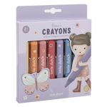 Little Dutch Kredki woskowe Rosa & Friends