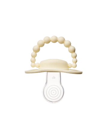 LUU Kids - Smoczek pozycjonujący - Creamy Lemon