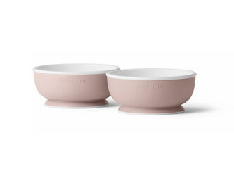 BABYBJORN - zestaw miseczek, 2 szt. - Powder Pink