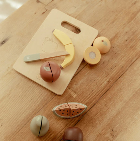 Little Dutch - Deska do krojenia z owocami