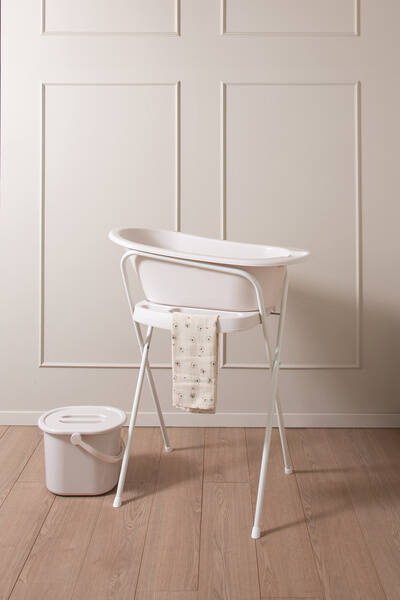 bébé-jou Stojak do wanienki 98 cm Light Oat