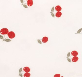 Samiboo - Kapelusz bambusowy Bucket - Wisienki