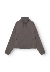 Rethinkit - Kurtka sportowa oversize Kia - Dark brown