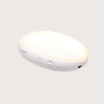MOONIE 2.0 Szumiący Króliczek Organic z Lampką - Rose
