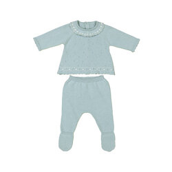 Mayoral - Komplet półśpiochy tricot 2-4m