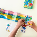 Tiger Tribe Zestaw z Folią Transferową - Dinozury