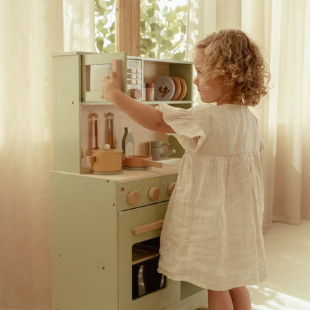 Little Dutch Kuchnia drewniana Miętowa FSC