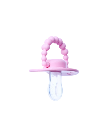 Smoczek pozycjonujący LUU Kids Pink A Boo