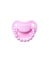 Smoczek pozycjonujący LUU Kids Pink A Boo