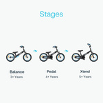 smarTrike - Rowerek 3w1 -  Xtend Bike - Blue