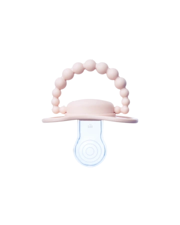 LUU Kids - Smoczek pozycjonujący - Velvet Blush