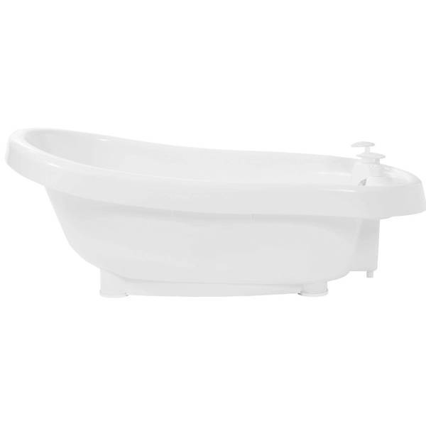 Bébé-Jou Zestaw Wanienka Thermo Biała + Stojak do wanienki 98 cm Biały