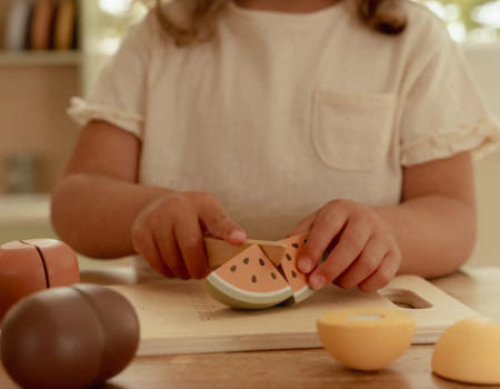 Little Dutch - Deska do krojenia z owocami