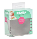 Beaba - Silikonowa miseczka z przyssawką grey
