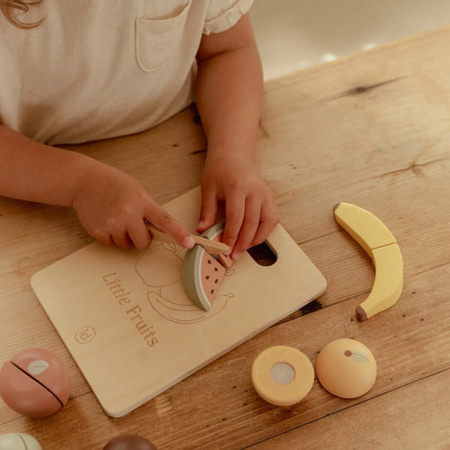 Little Dutch - Deska do krojenia z owocami