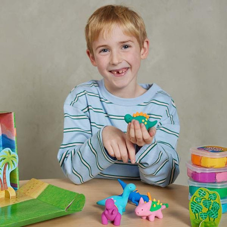 Tiger Tribe Plastyczna Przygoda: Dinozaury