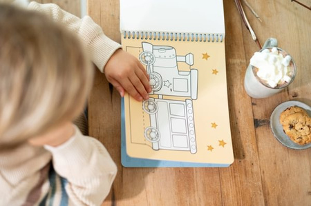 Little Dutch Kreatywny zeszyt z nożyczkami Jim & Friends