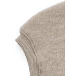 Wheat - Kominiarka niemowlęca z wełny merino Eli - Khaki melange