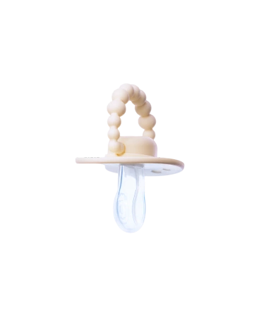 LUU Kids - Smoczek pozycjonujący - American Cream