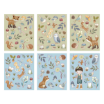 Little Dutch Książeczka z naklejkami Forest Friends