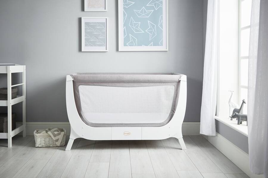 Shnuggle Zestaw do Powiększenia Łóżeczka Air Cot Kit Dove Grey