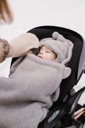 Zaffiro - Śpiworek mini wełniany Sierra 0-18m -Brown