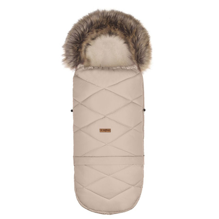 Zaffiro - Regulowany śpiwór z torbą GrowUP Aspen - Vanilla