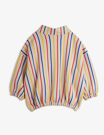 Mini Rodini Bluza Clover Emb z zamkiem błyskawicznym