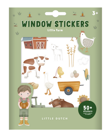 Little Dutch Naklejki na okno Little Farm 125599