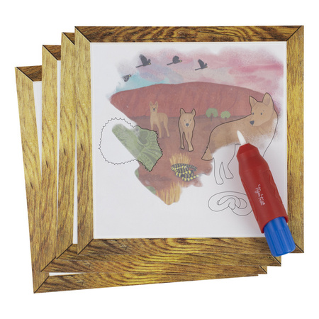 Tiger Tribe Kolorowanka Wodna - Australijskie Zwierzęta