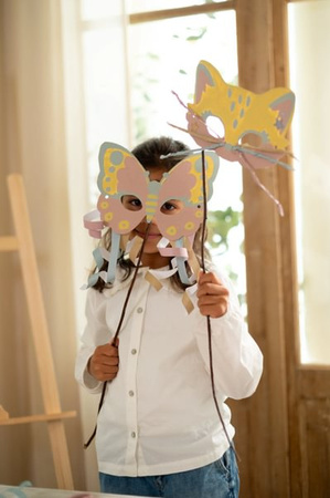 Little Dutch Kreatywny zeszyt z nożyczkami Rosa & Friends