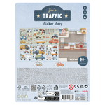 Little Dutch Książeczka z naklejkami Jim na ulicy