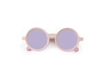 OLIVIO & CO - Okulary przeciwsłoneczne z polaryzacją Round 1-3 lata - Coral Blush
