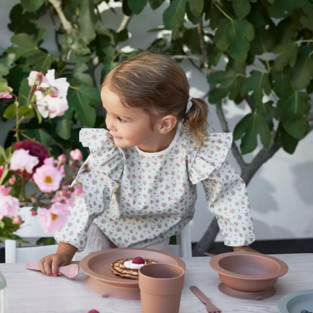 Elodie Details - Zestaw obiadowy dla dzieci - Soft Terracotta