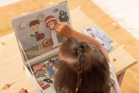 Little Dutch Zestaw magnesów Rosa & Jim LD4776