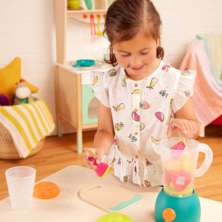 B.Toys - Mini Chef – Fruity Smoothie Playset - BLENDER z owocami i akcesoriami