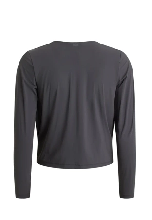 Rethinkit - Bluzka damska Tee Valencia - Almost Black