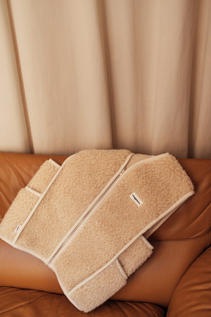 Meggstore - Kamizelka damska - Almond