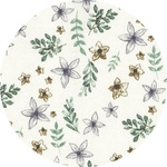 Alvi - Śpiworek do spania z nóżkami Petit Fleurs Jersey 0,5 TOG