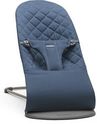BABYBJORN - leżaczek BLISS Woven - Granatowy