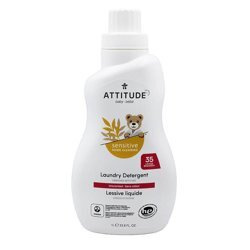 Attitude, Sensitive Skin Baby, Delikatny płyn do prania tkanin dziecięcych, 35 prań, 1L