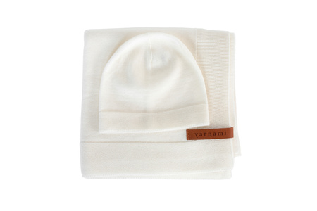 yarnami - Zestaw merino Cozy - śmietankowy