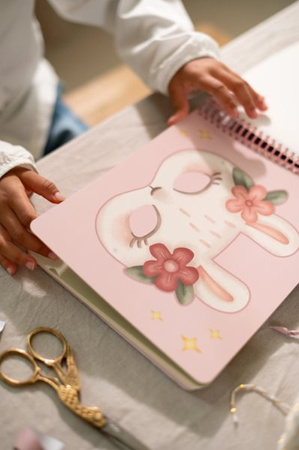 Little Dutch Kreatywny zeszyt z nożyczkami Rosa & Friends