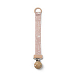 Elodie Details - Drewniana zawieszka do smoczka - Monkey Sunrise Pink 