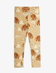 Mini Rodini Legginsy Mammoth- Beżowe