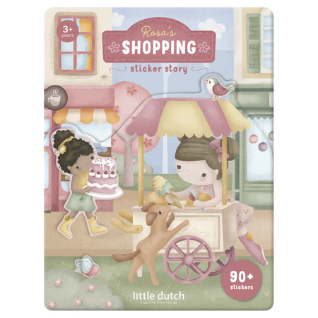 Little Dutch Książeczka z naklejkami Rosa na zakupach