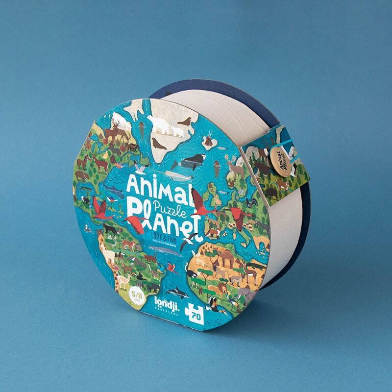 Puzzle z grą obserwacyjną Animal Planet | Londji®