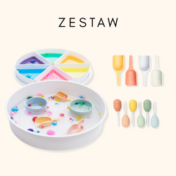 Inspire My Play - Zestaw tacka PlayTRAY + mini łopatki + pipety
