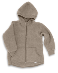 Engel Natur - Kurtka na suwak z wełny merino - Walnuss Melange